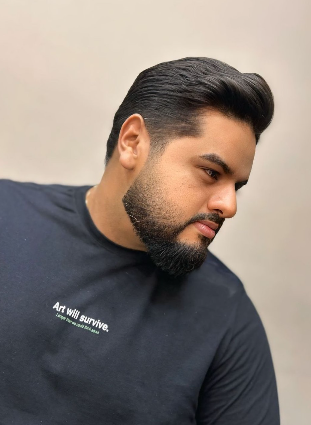 Trabalho de barbearia na Patrese Barber Shop